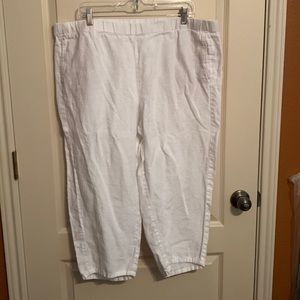 J.Jill Love Linen cropped pants